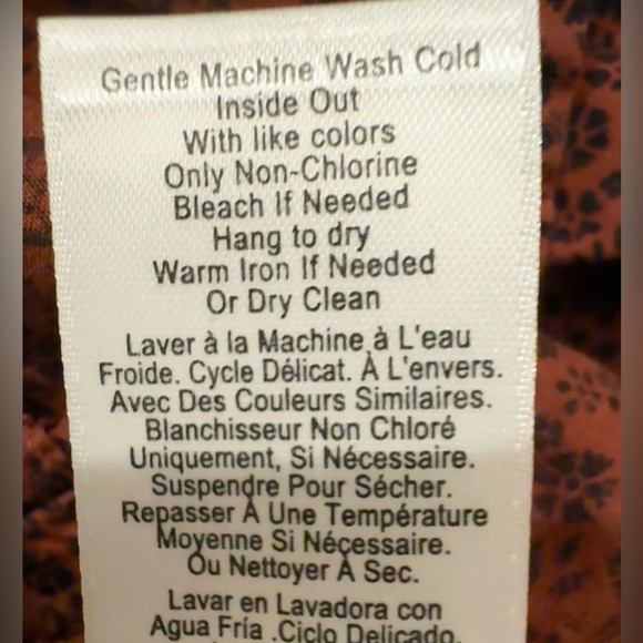 NATION LTD NWT size M Gianna Elastic Waist Blouse 100% Pima Cotton - Picture 6 of 6